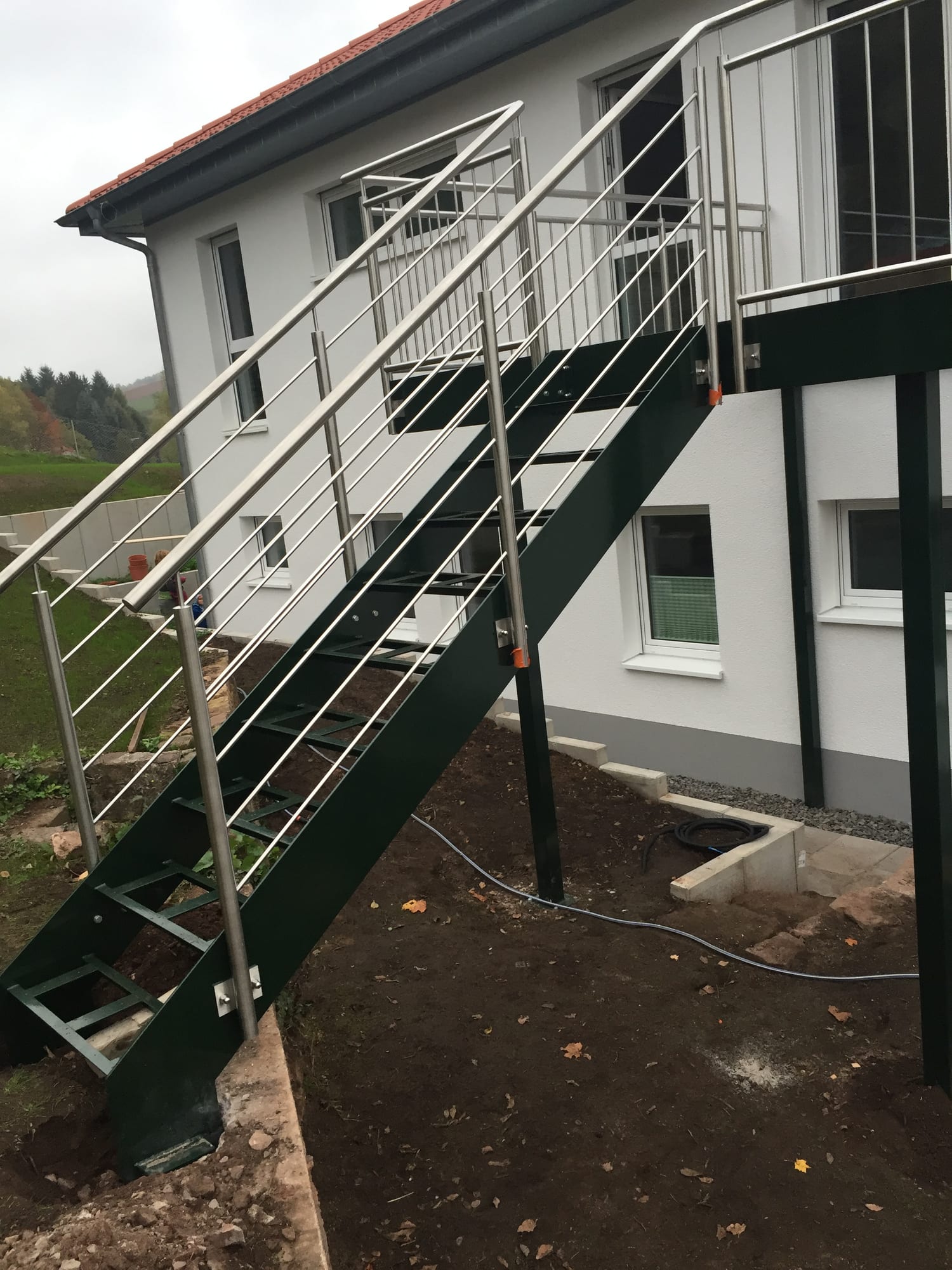 Balkon mit Glasgeländer – Referenz 5 – AN Metallbau GmbH