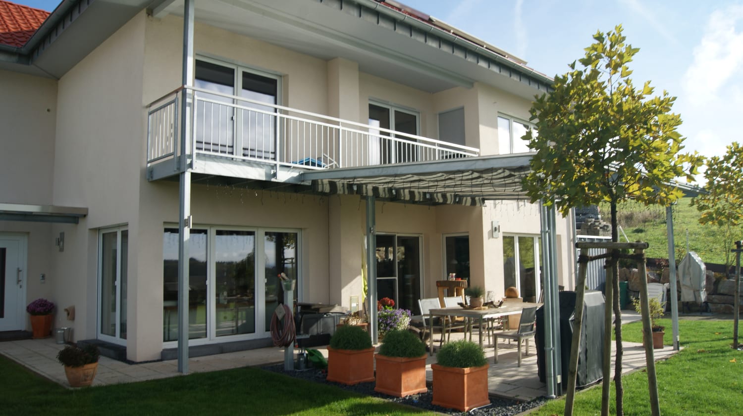 Balkon mit Glasgeländer – Referenz 9 – AN Metallbau GmbH
