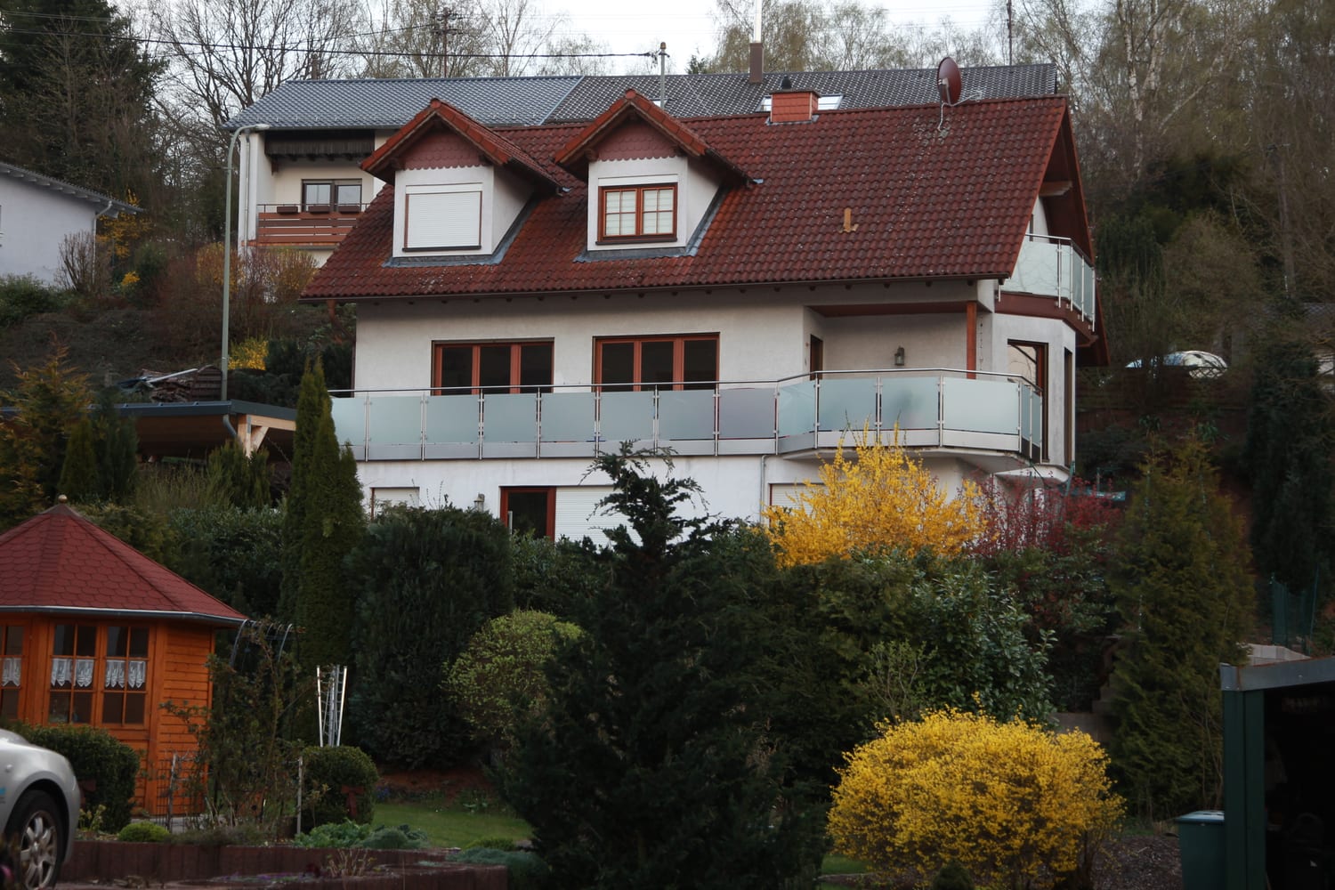 Balkon mit Metallgeländer – Referenz 180 – AN Metallbau GmbH