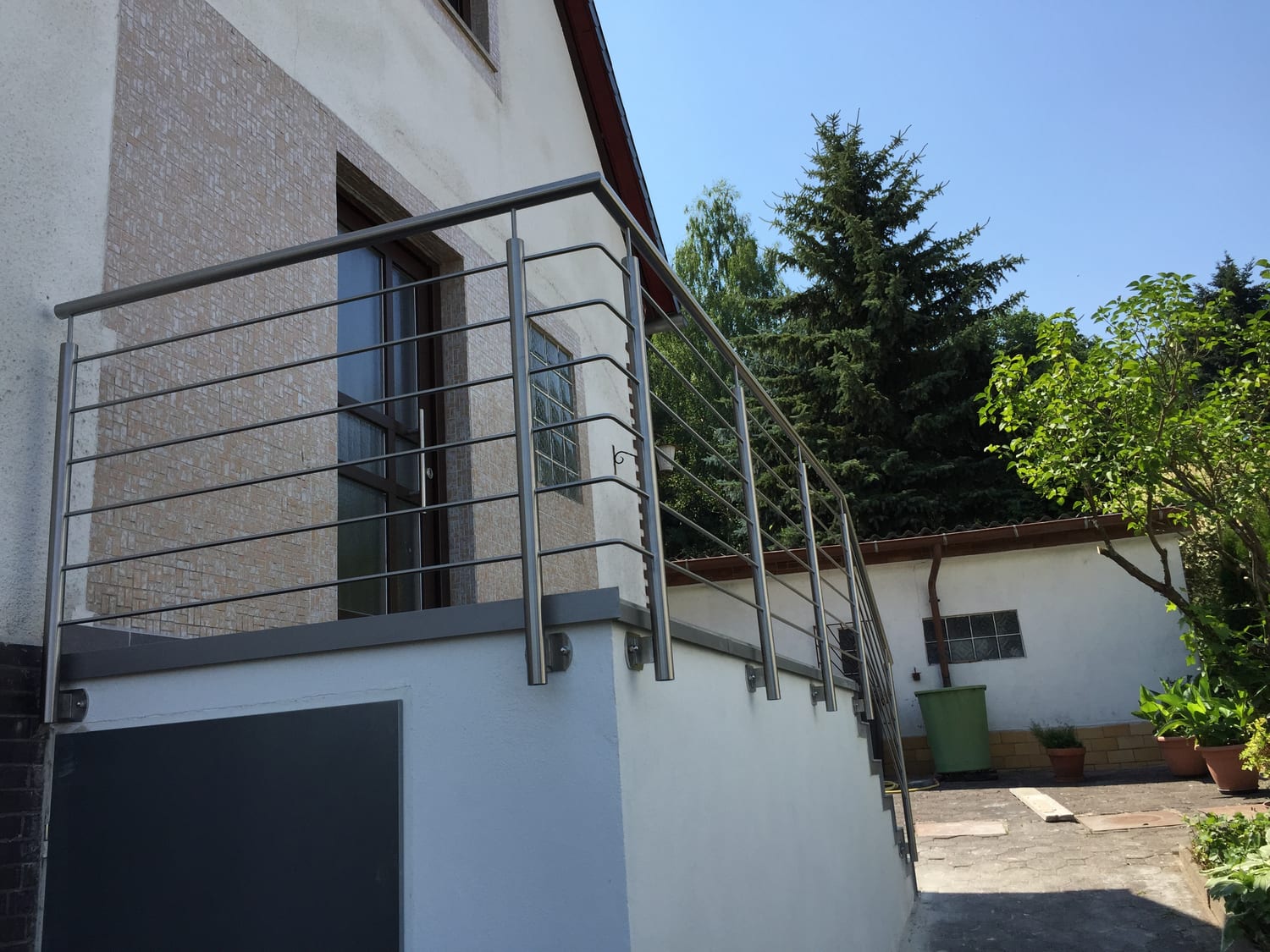 Edelstahl-Stabgeländer – Referenz 88 – AN Metallbau GmbH