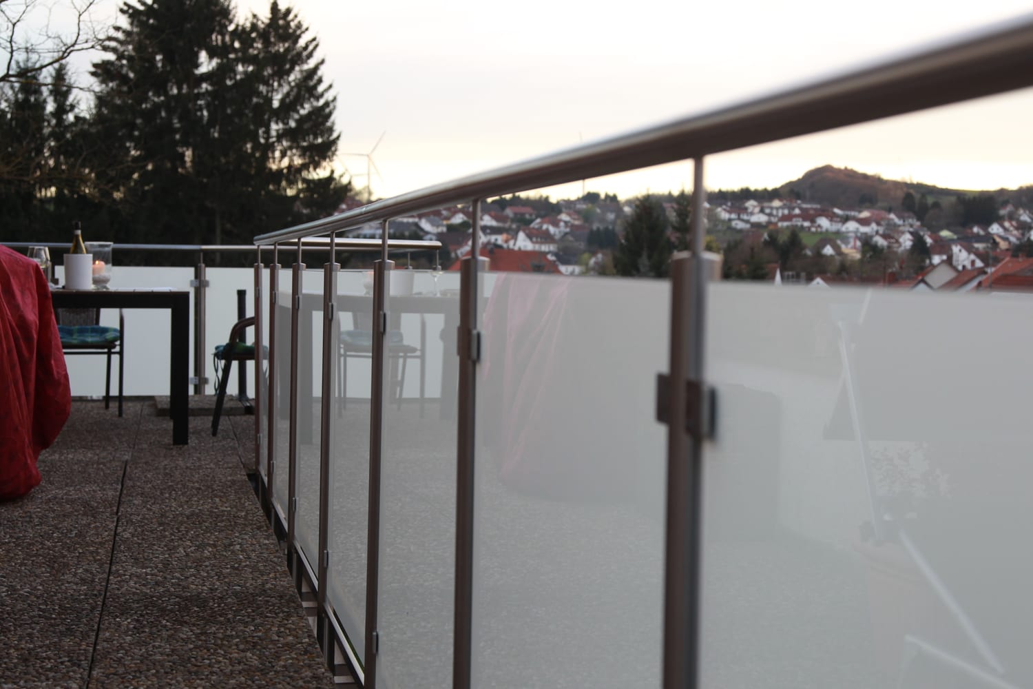 Glasgeländer aus Edelstahl und Glas – Referenz 8 – AN Metallbau GmbH