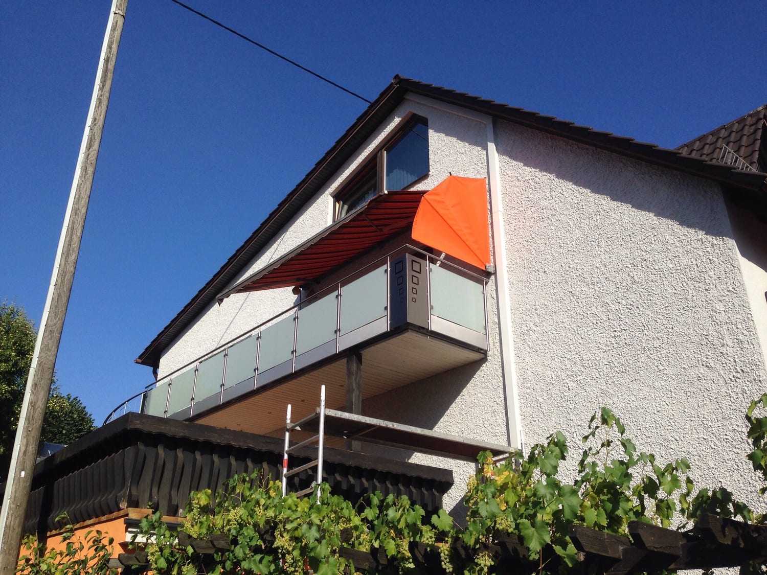 Balkon mit Metallgeländer – Referenz 181 – AN Metallbau GmbH
