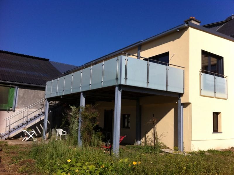 Glasgeländer aus Edelstahl und Glas – Referenz 10 – AN Metallbau GmbH