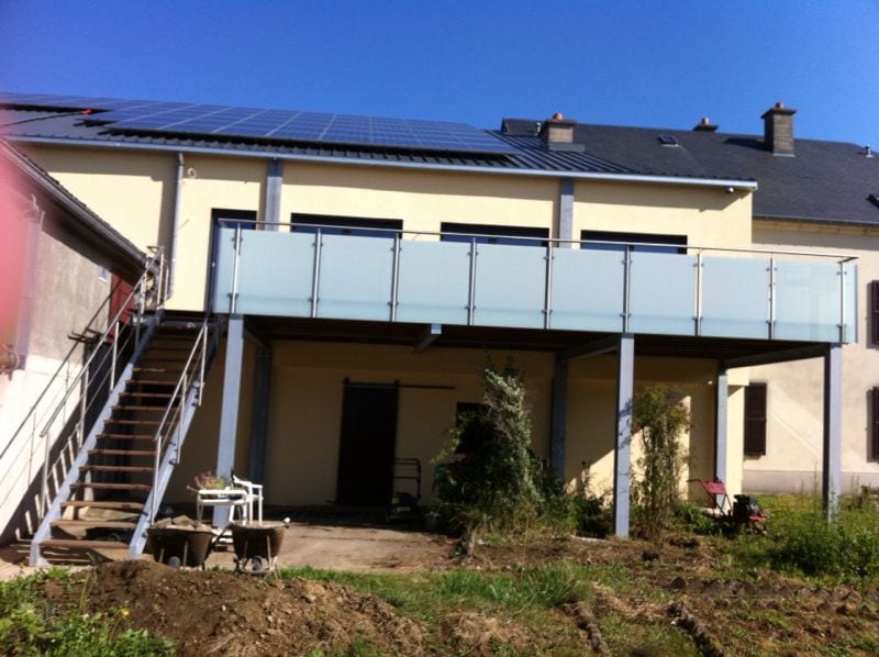 Glasgeländer aus Edelstahl und Glas – Referenz 11 – AN Metallbau GmbH