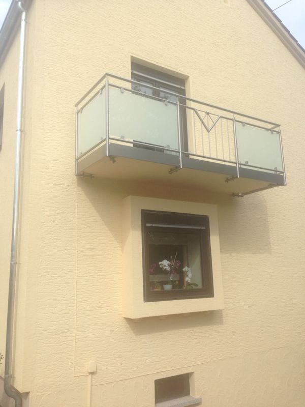 Glasgeländer aus Edelstahl und Glas – Referenz 12 – AN Metallbau GmbH