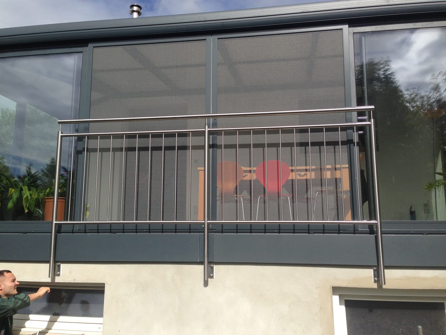 Edelstahl-Stabgeländer – Referenz 89 – AN Metallbau GmbH