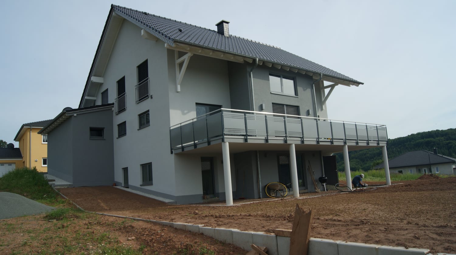 Balkon mit Metallgeländer – Referenz 184 – AN Metallbau GmbH