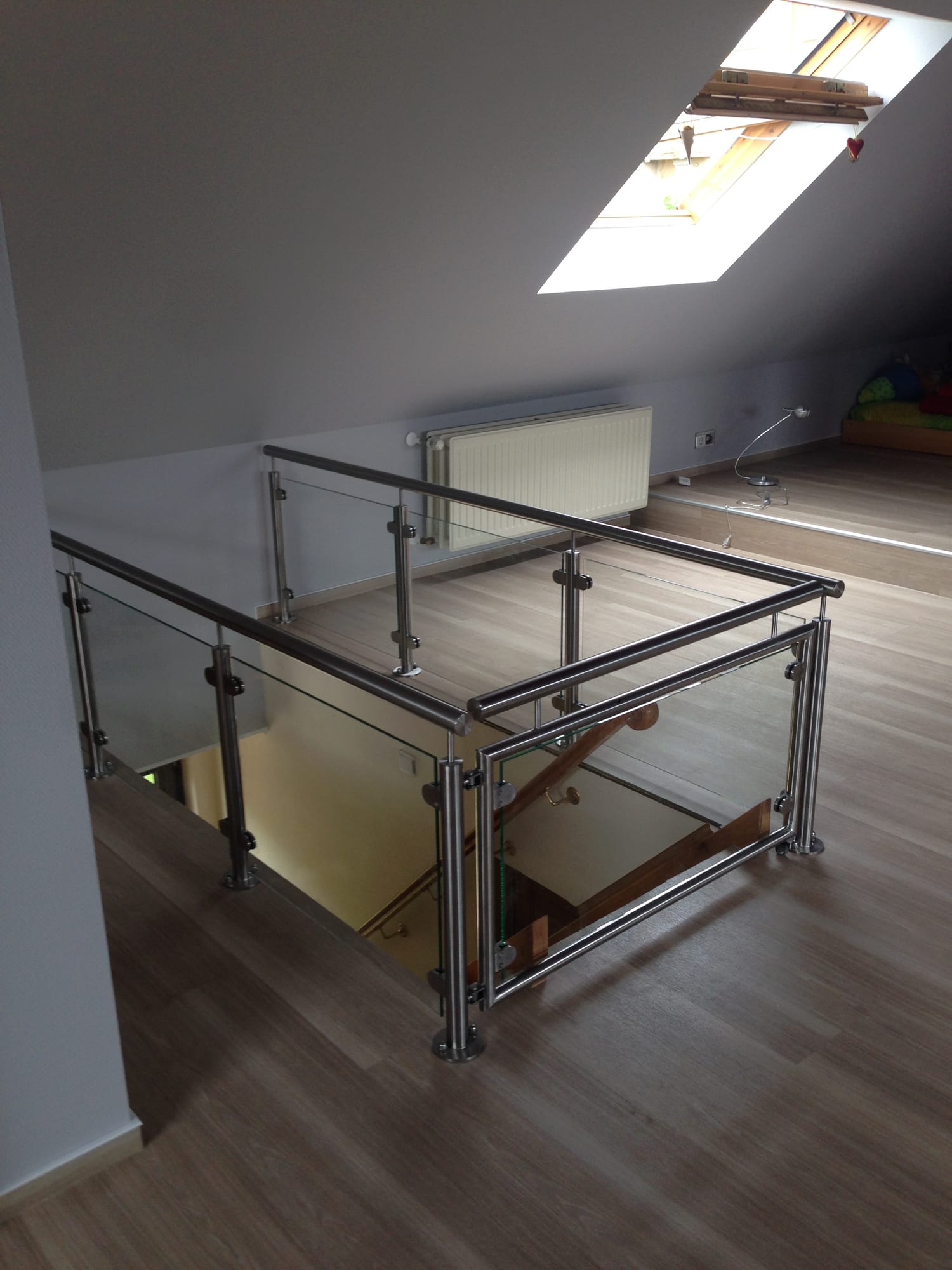 Glasgeländer aus Edelstahl und Glas – Referenz 22 – AN Metallbau GmbH