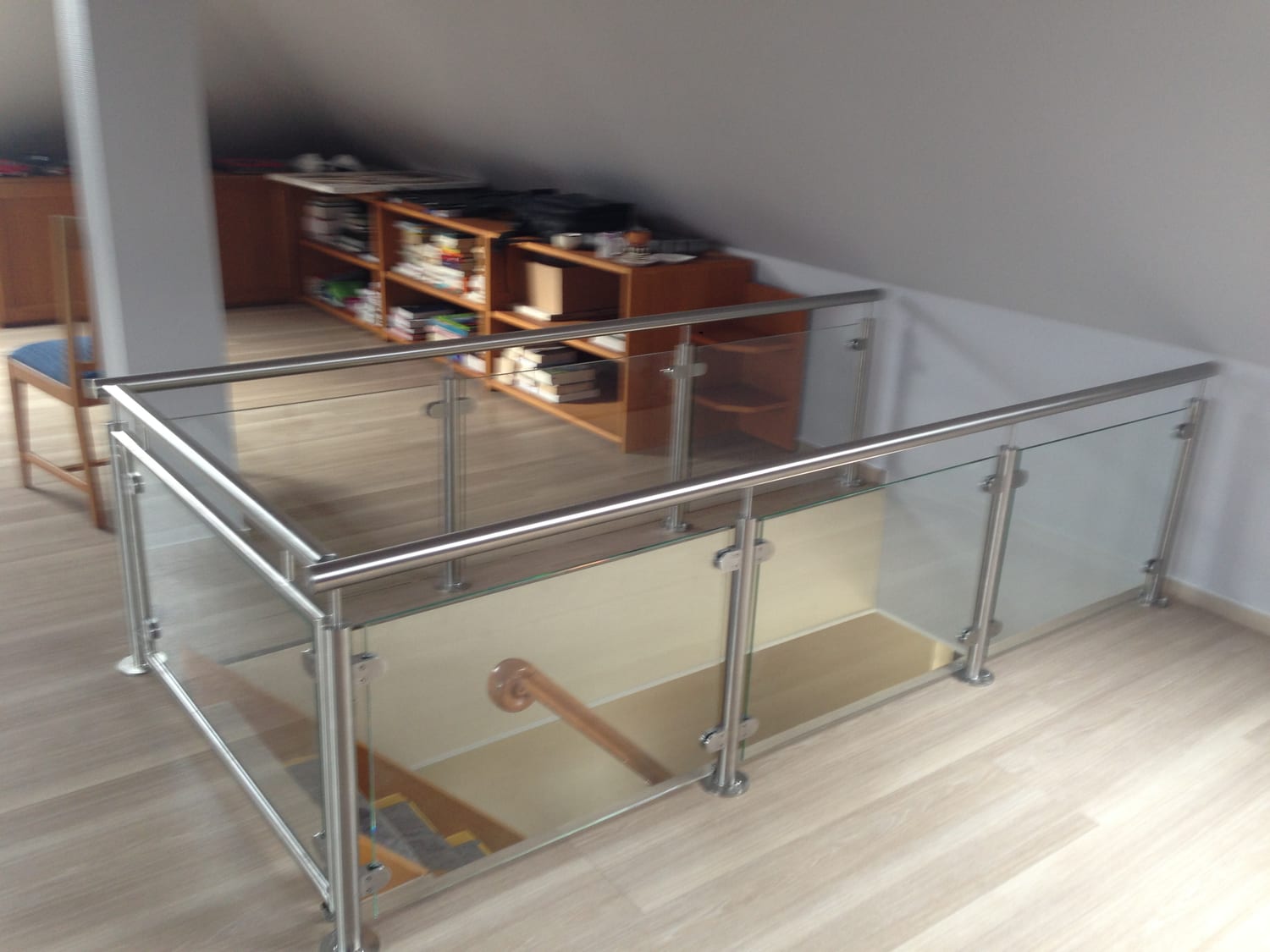 Glasgeländer aus Edelstahl und Glas – Referenz 23 – AN Metallbau GmbH