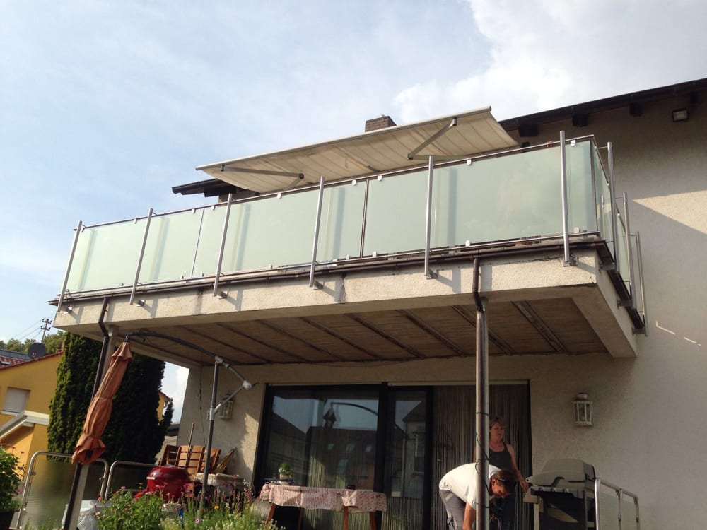 Glasgeländer aus Edelstahl und Glas – Referenz 31 – AN Metallbau GmbH