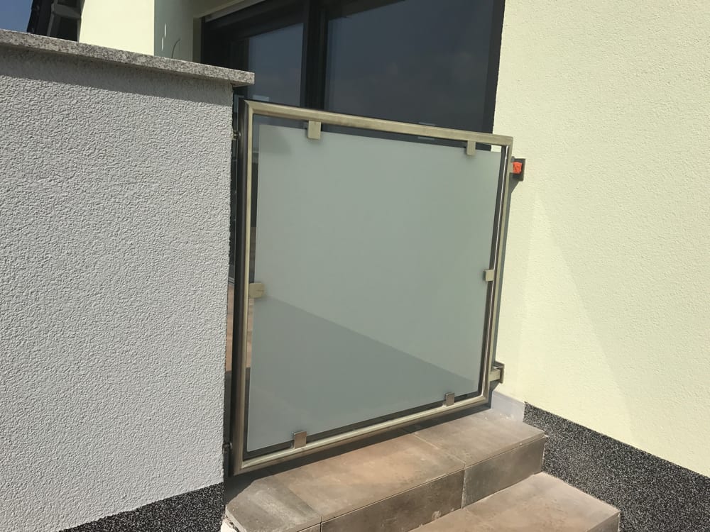 Glasgeländer aus Edelstahl und Glas – Referenz 37 – AN Metallbau GmbH