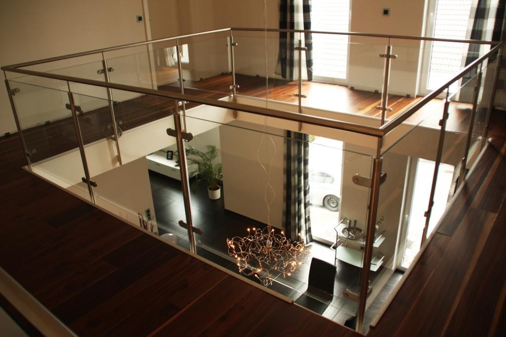 Glasgeländer aus Edelstahl und Glas – Referenz 42 – AN Metallbau GmbH