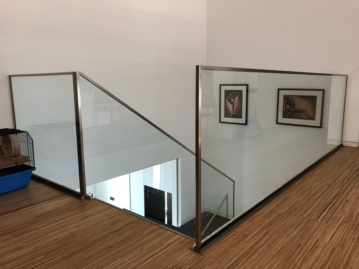 Glasgeländer aus Edelstahl und Glas – Referenz 46 – AN Metallbau GmbH