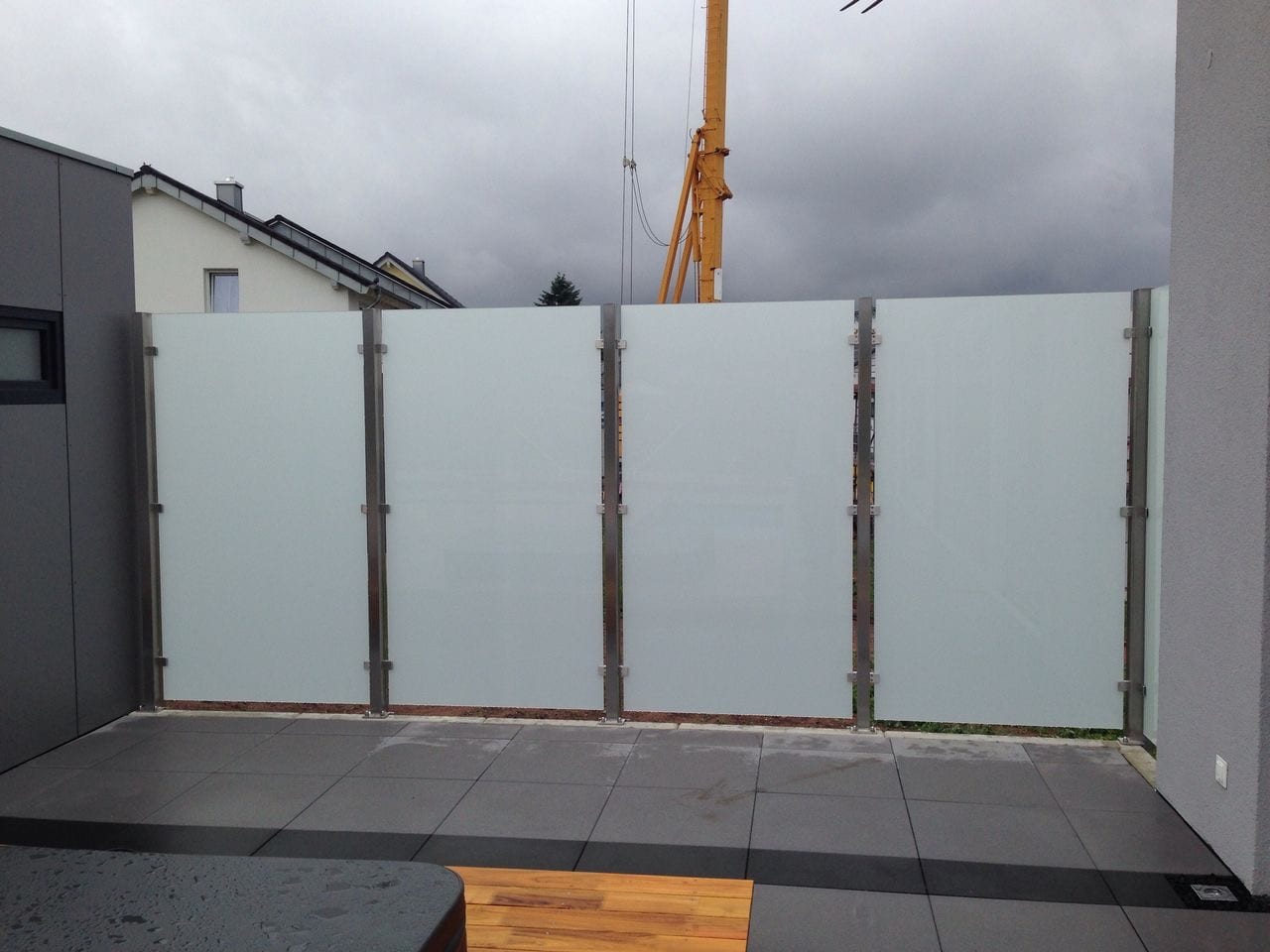 Glasgeländer aus Edelstahl und Glas – Referenz 48 – AN Metallbau GmbH