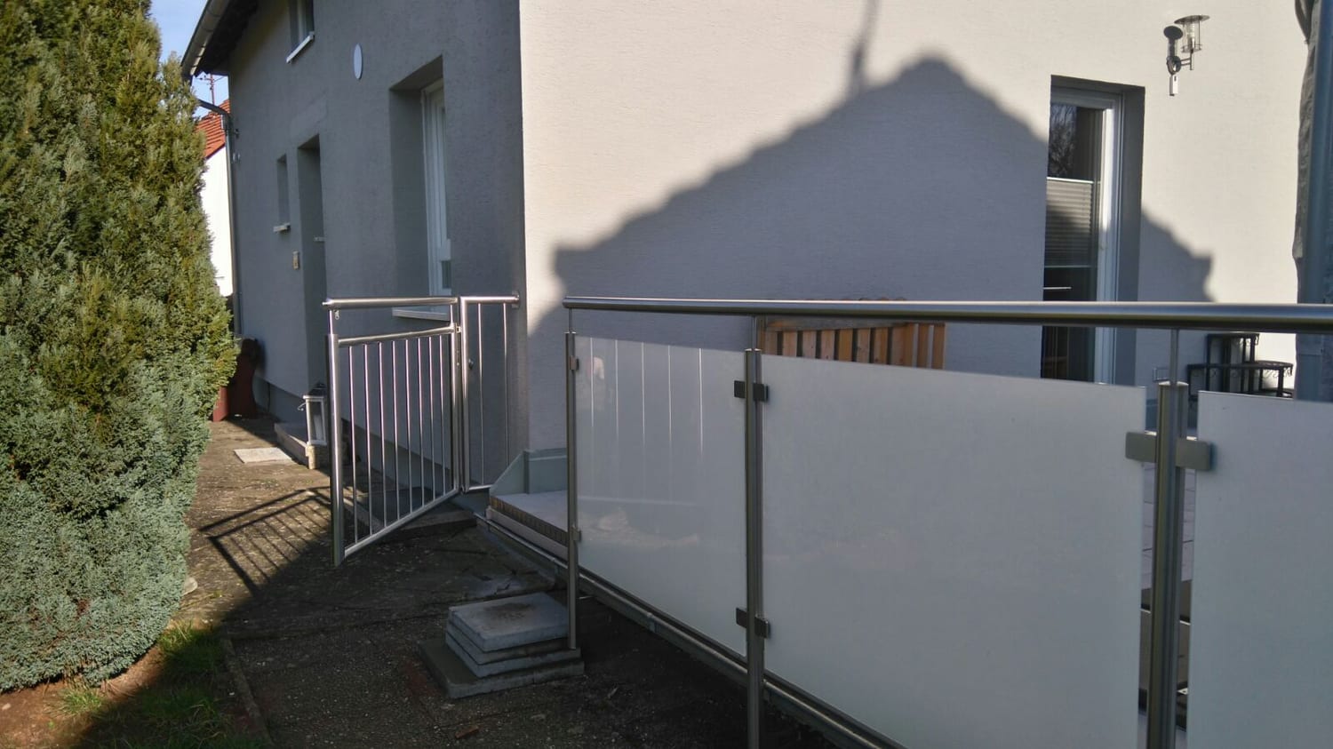 Glasgeländer aus Edelstahl und Glas – Referenz 57 – AN Metallbau GmbH