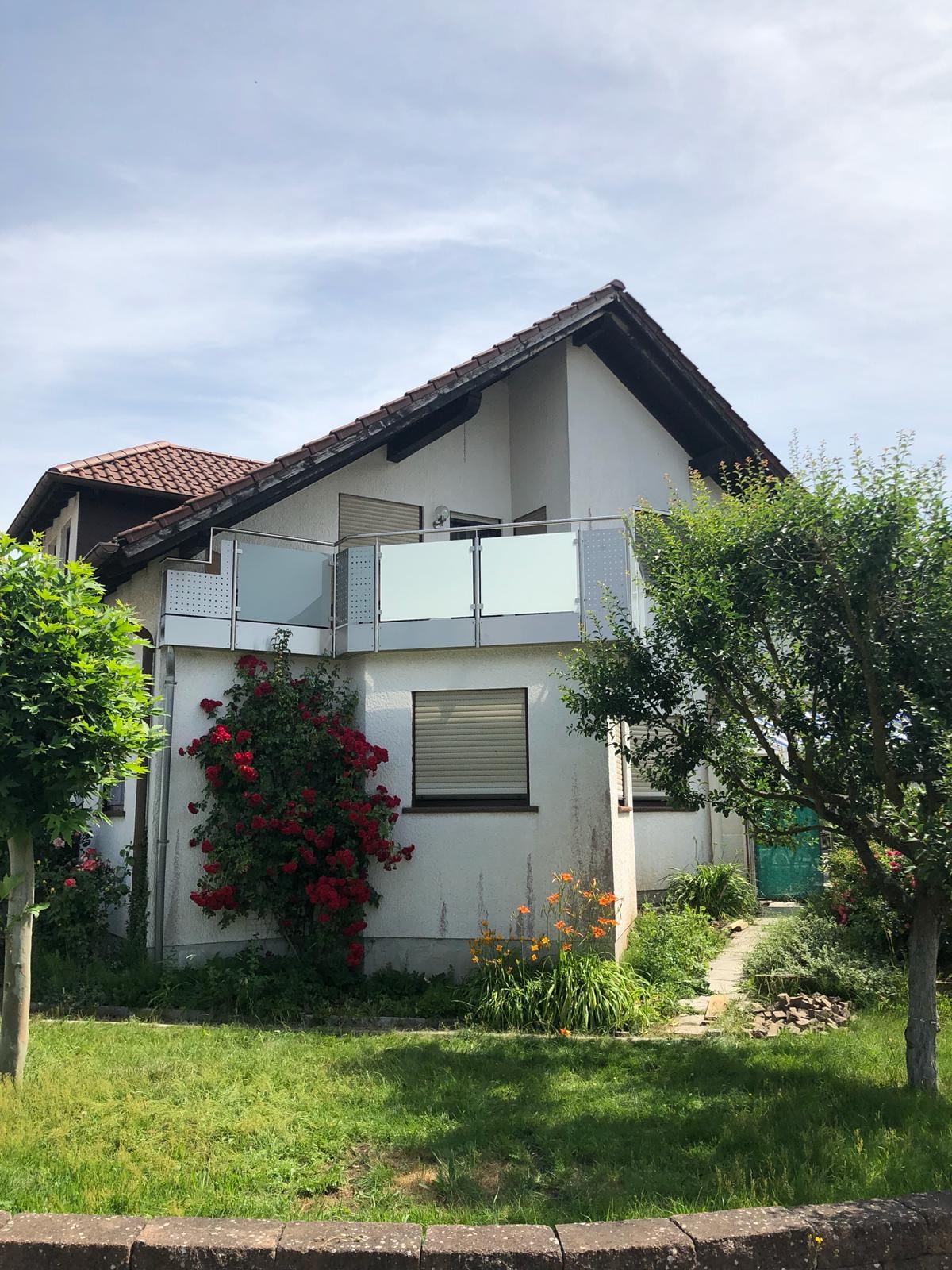 Balkon mit Metallgeländer – Referenz 189 – AN Metallbau GmbH