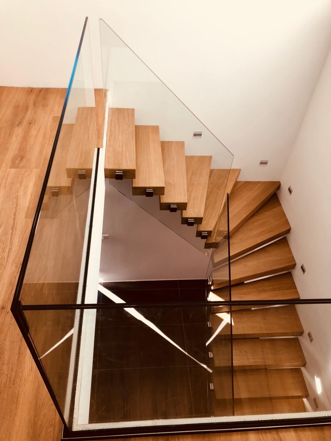 Treppengeländer aus Edelstahl & Glas – Referenz 166 – AN Metallbau GmbH