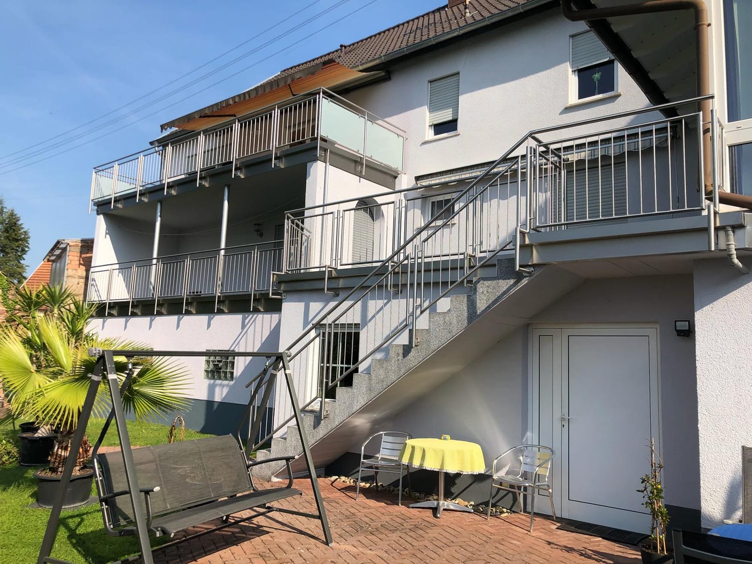 Balkon mit Metallgeländer – Referenz 191 – AN Metallbau GmbH