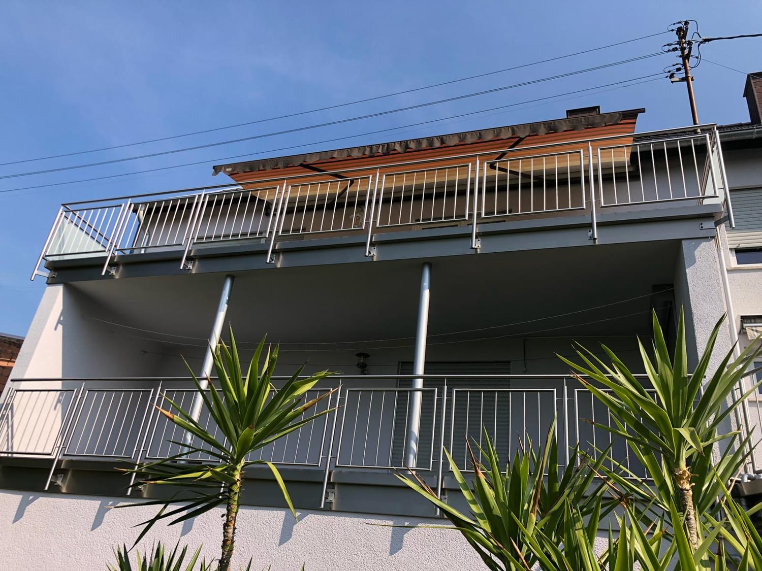 Balkon mit Metallgeländer – Referenz 193 – AN Metallbau GmbH