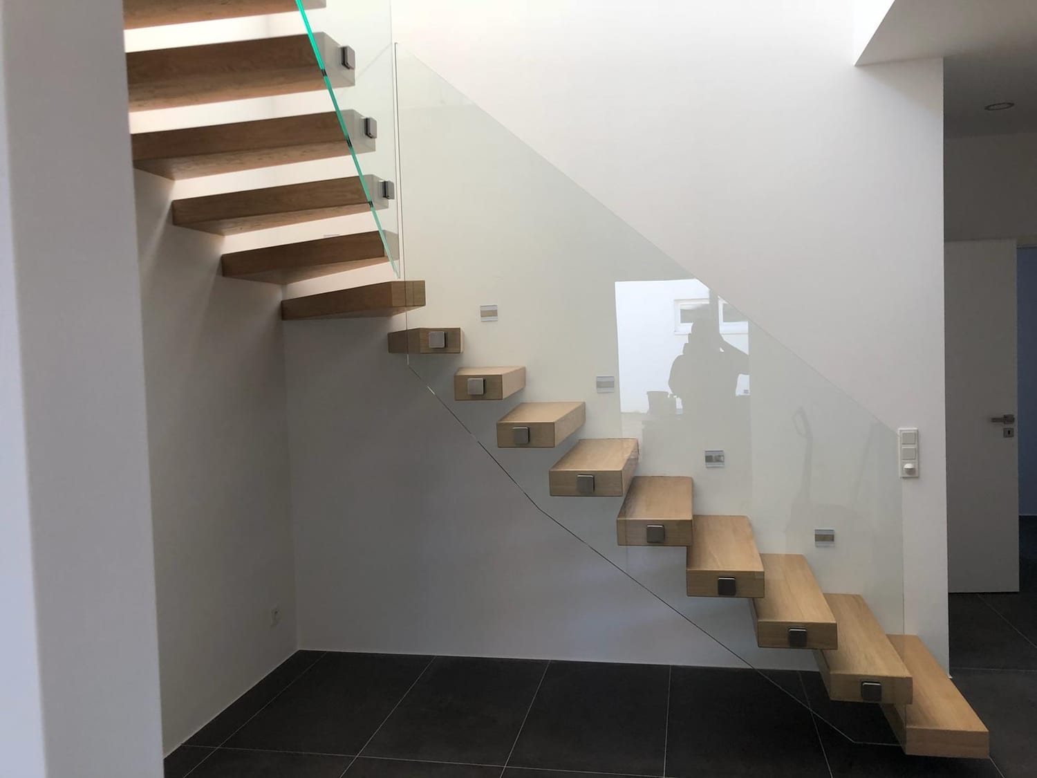 Treppengeländer aus Edelstahl & Glas – Referenz 173 – AN Metallbau GmbH