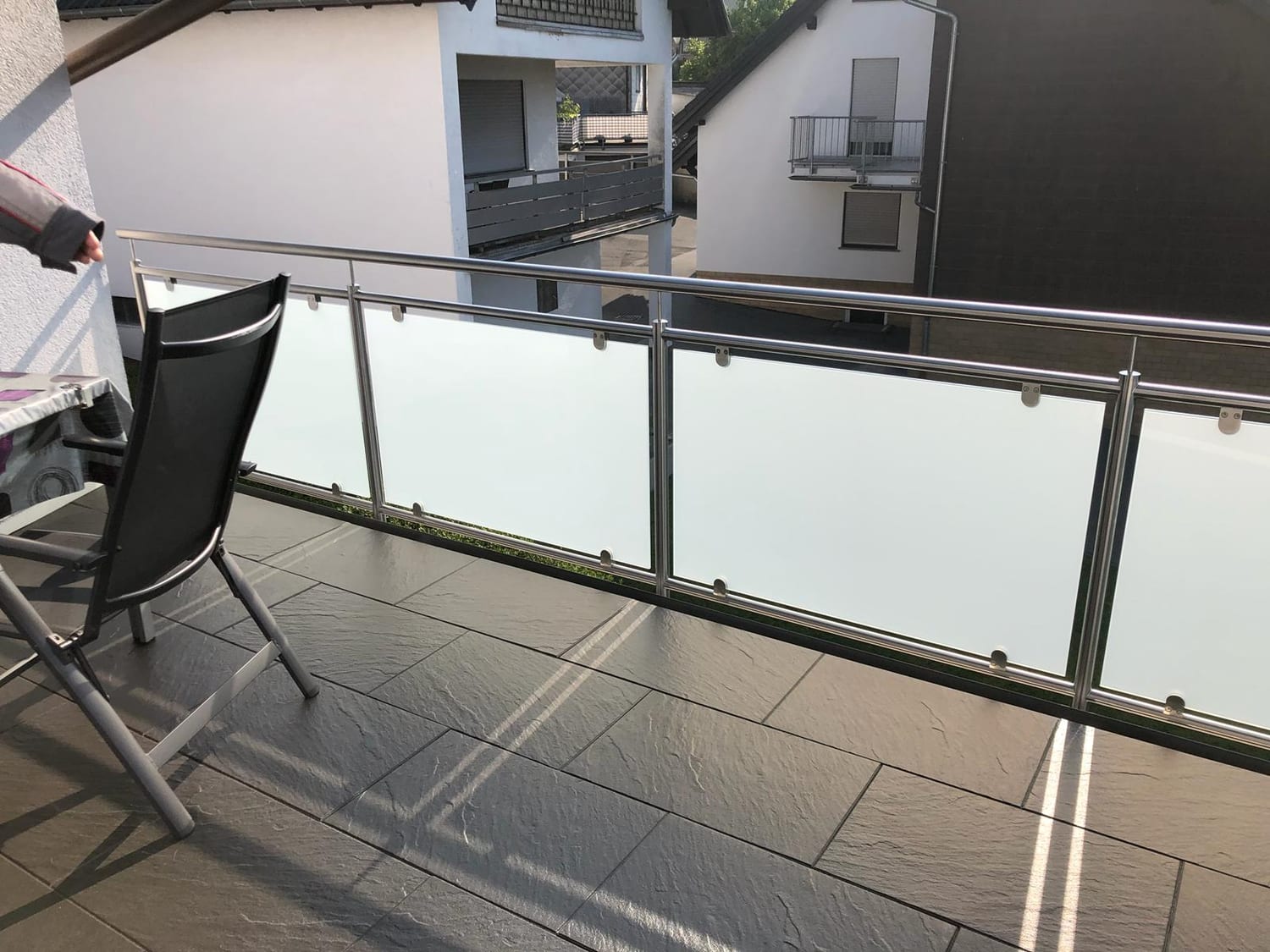 Glasgeländer aus Edelstahl und Glas – Referenz 72 – AN Metallbau GmbH