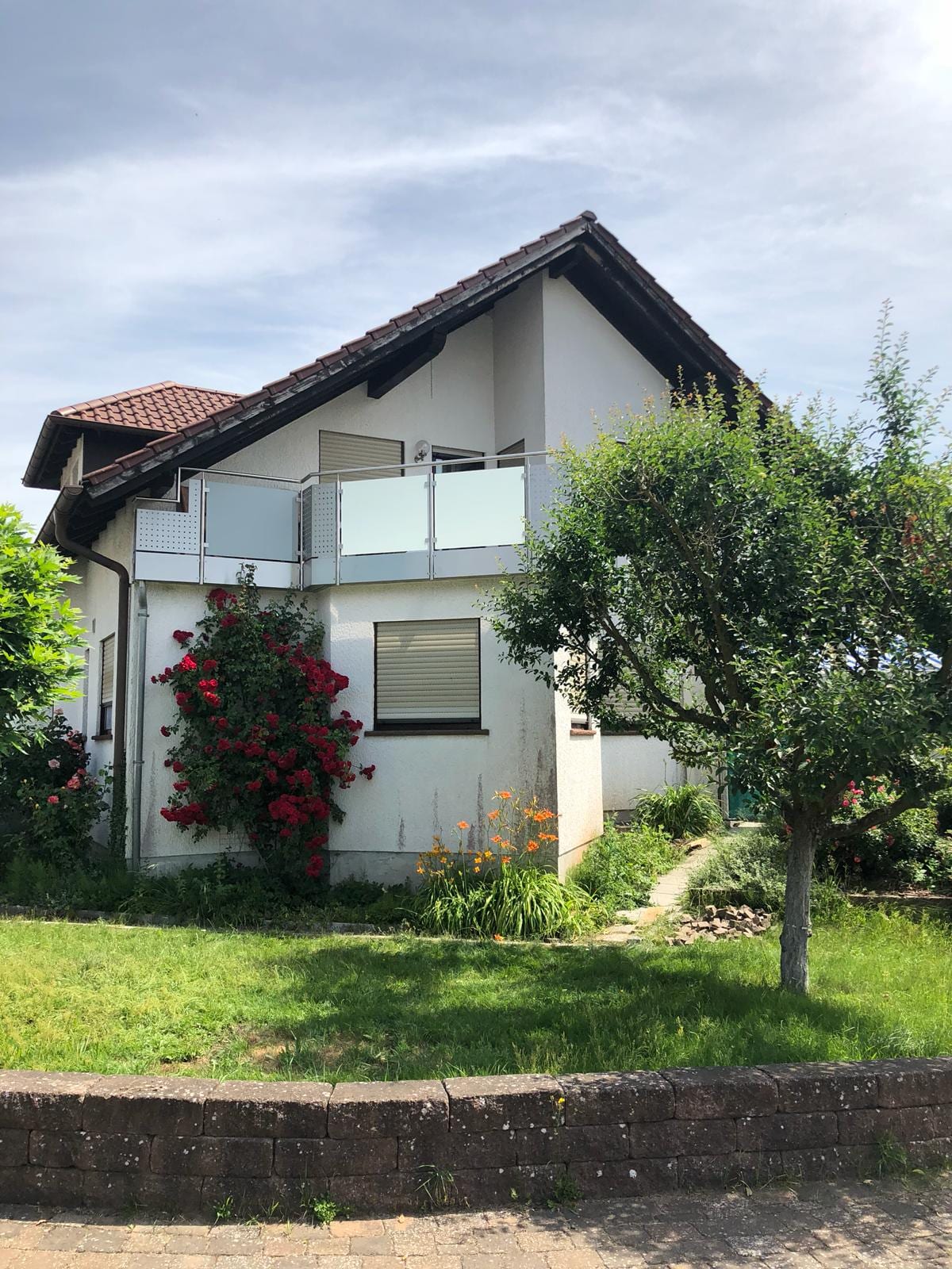 Balkon mit Metallgeländer – Referenz 194 – AN Metallbau GmbH
