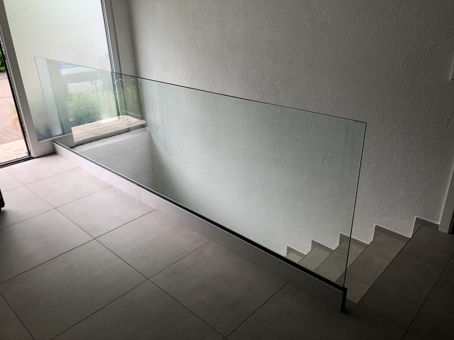 Glasgeländer aus Edelstahl und Glas – Referenz 76 – AN Metallbau GmbH