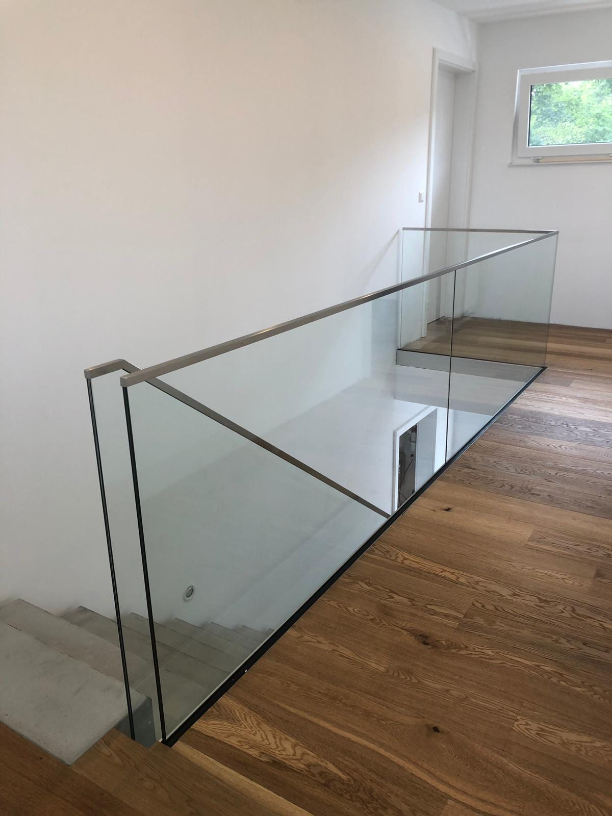 Glasgeländer aus Edelstahl und Glas – Referenz 78 – AN Metallbau GmbH