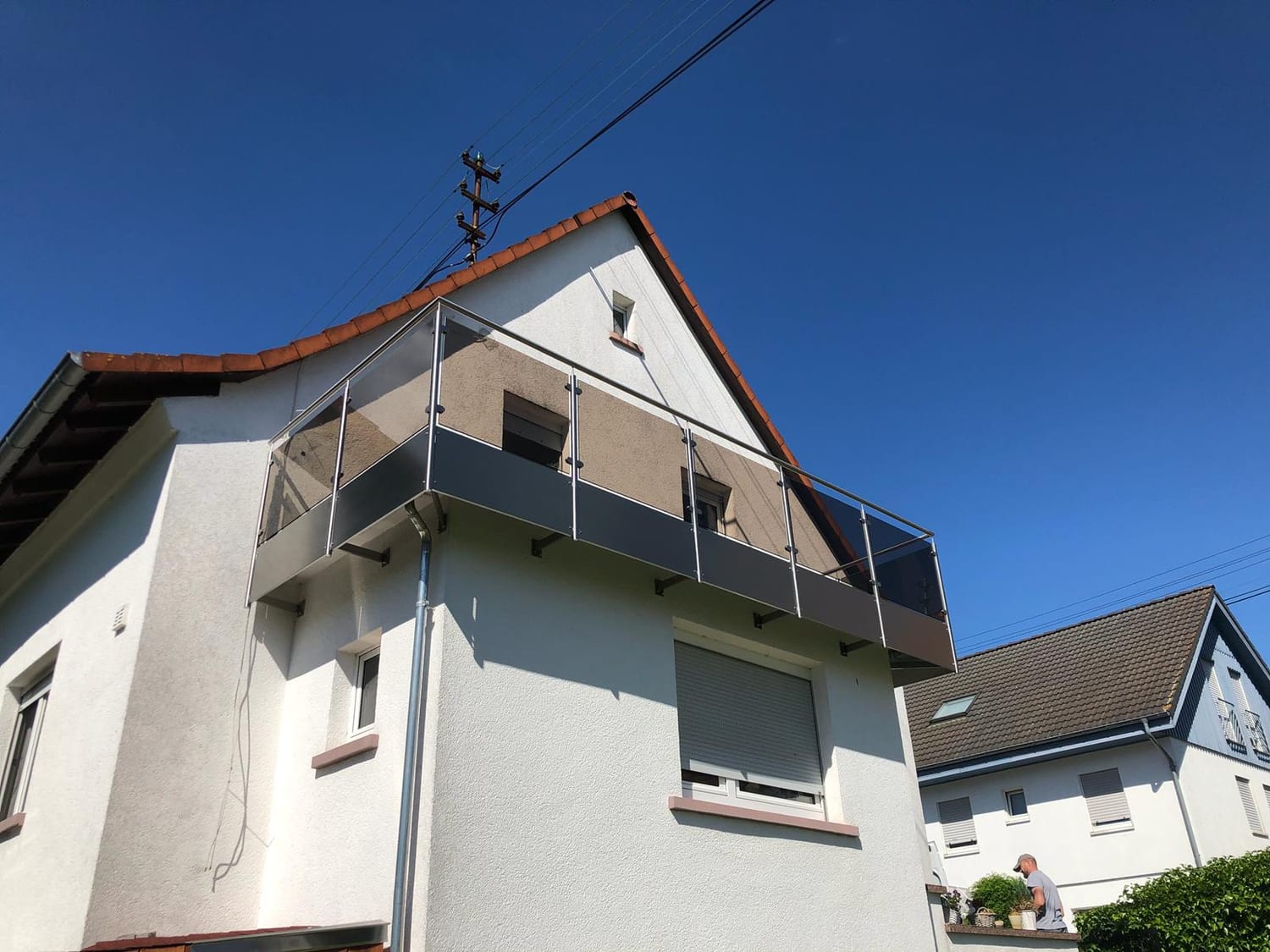 Balkon mit Metallgeländer – Referenz 197 – AN Metallbau GmbH