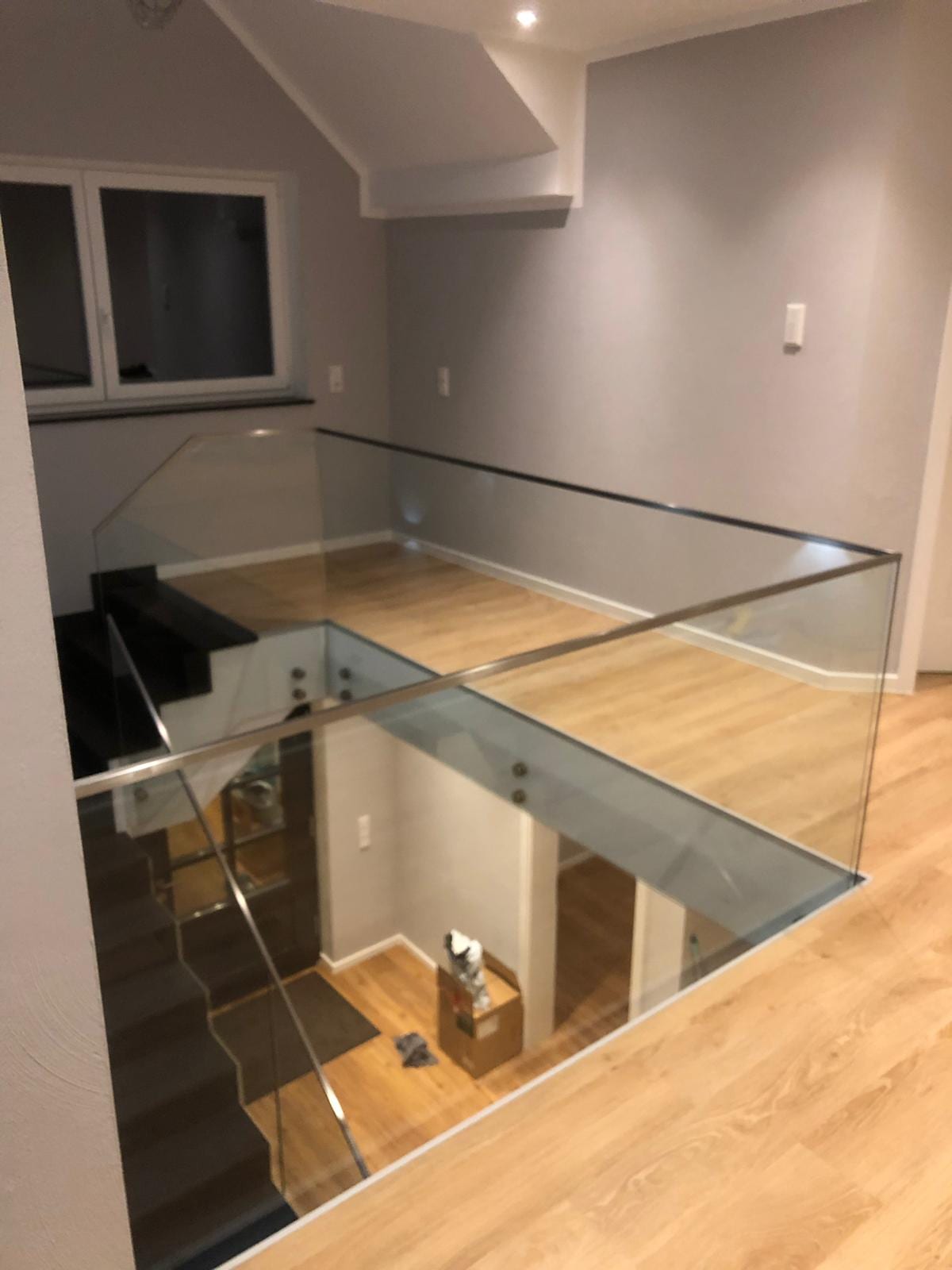 Treppengeländer aus Edelstahl & Glas – Referenz 178 – AN Metallbau GmbH