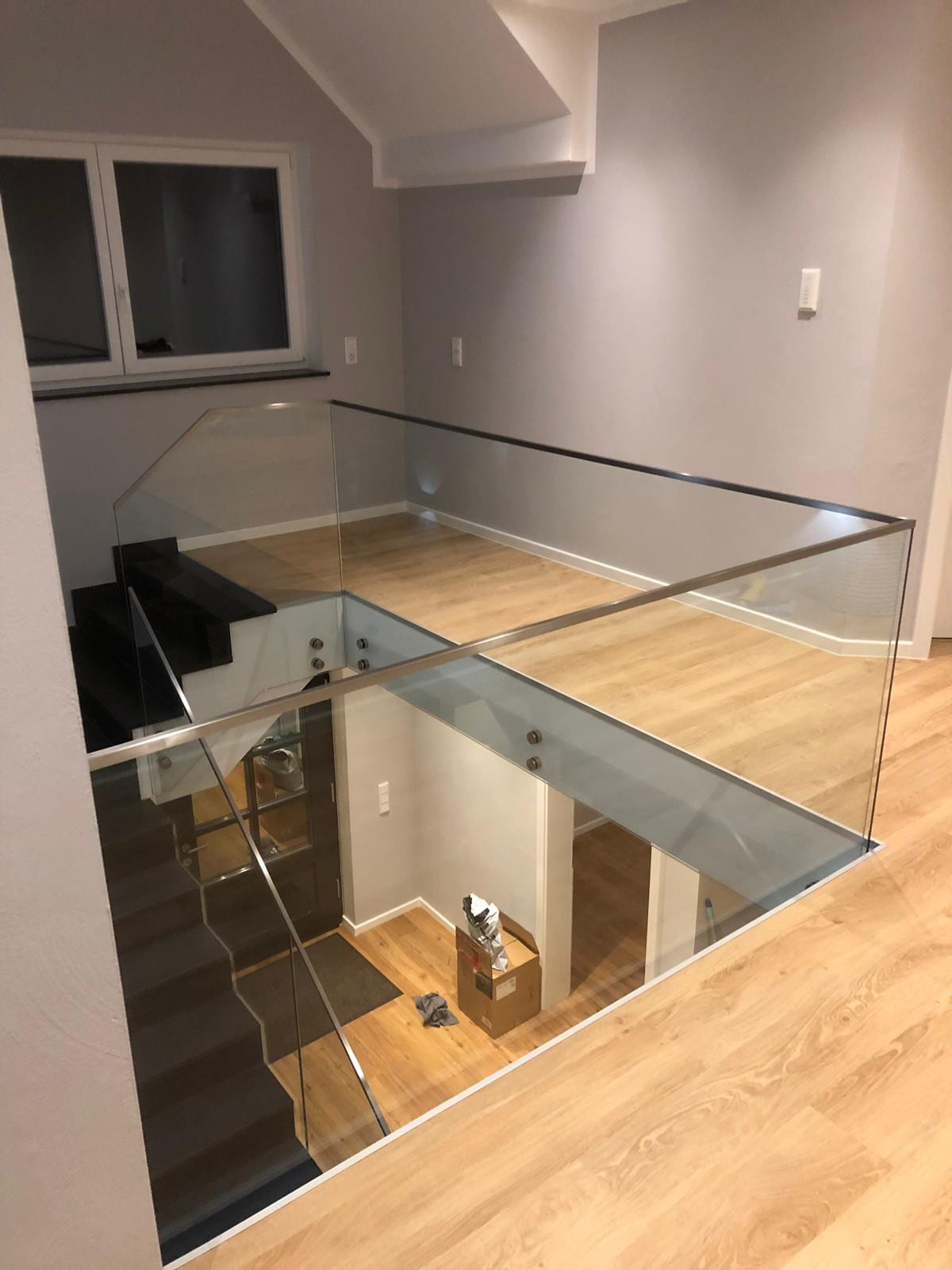 Glasgeländer aus Edelstahl und Glas – Referenz 82 – AN Metallbau GmbH