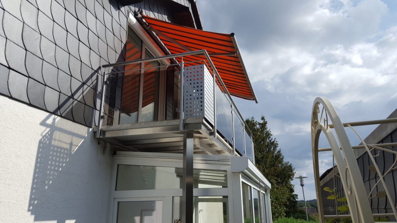 Französischer Balkon / Fenstergeländer – Referenz 127 – AN Metallbau GmbH