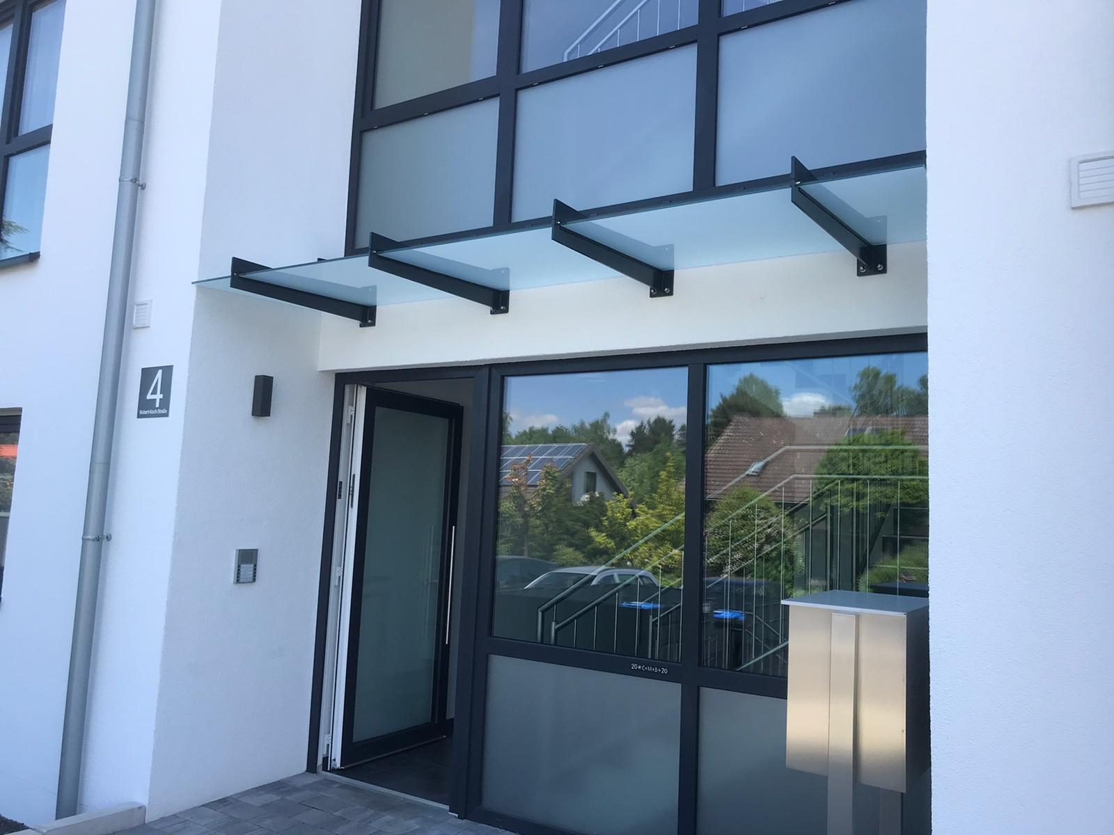 Terrassenüberdachung Stahl & Glas – Referenz von AN Metallbau