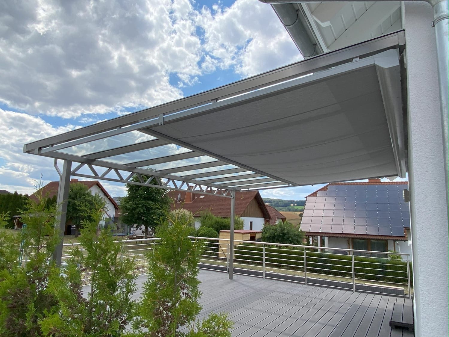 Überdachung aus Stahl & Glas – Referenz 29 – AN Metallbau GmbH